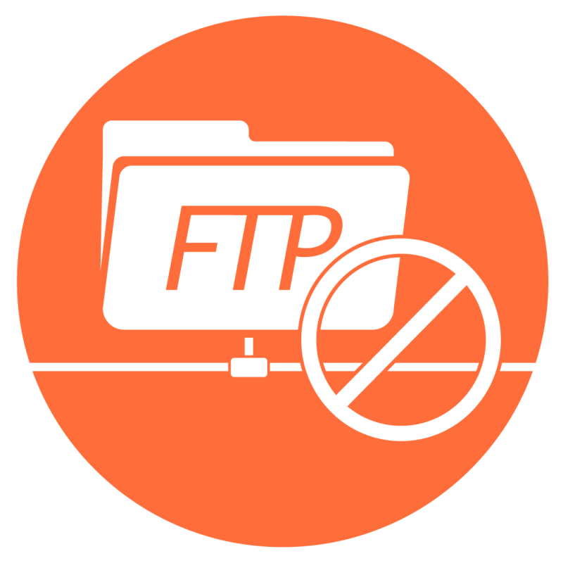 No FTP, SFTP si!