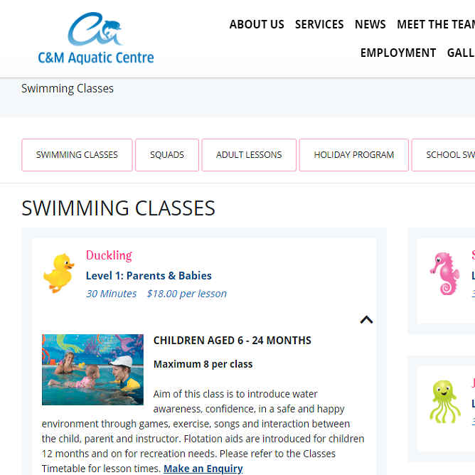C&M Aquatic Website